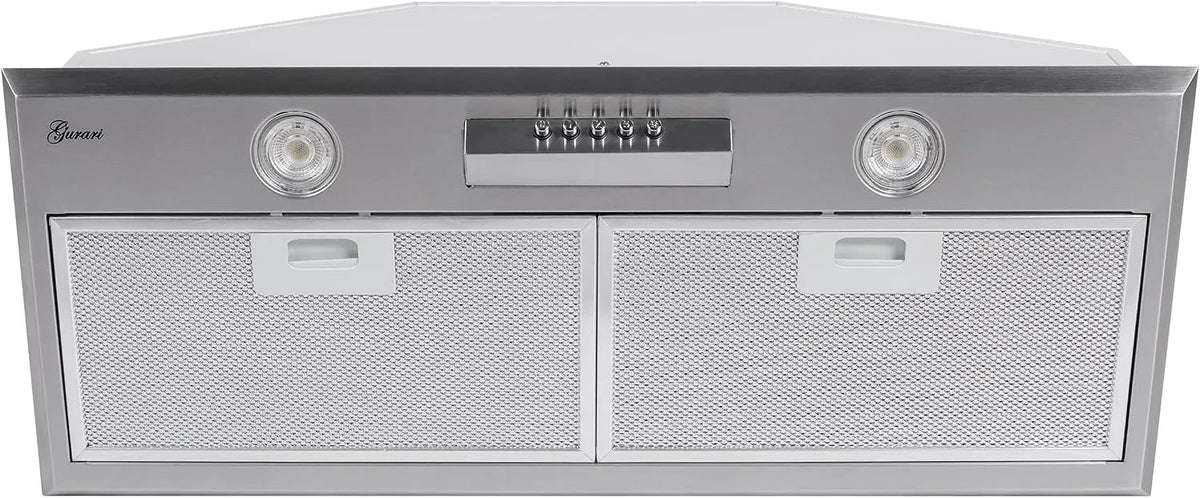 Cappa aspirante, 70 cm, 1000 m3/h, cappa da cucina, da incasso, acciaio inox, acciaio inossidabile, cappa a a ricircolo