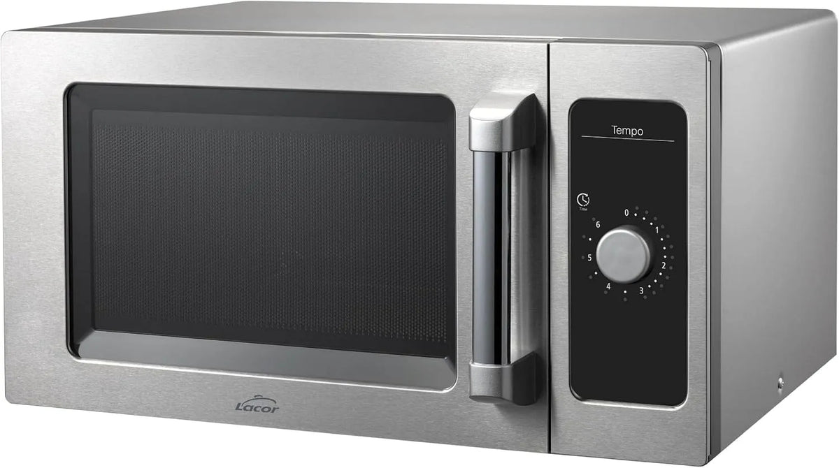 Forno a microonde, 51x43x31 cm, 1550 W, professionale, acciaio inox, 10, 69329, Riscaldamento Omogeneo, Adatto per Piatti Grandi
