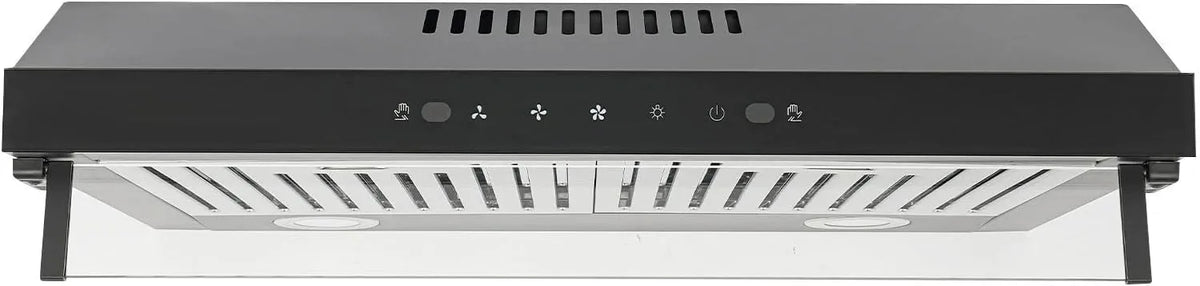 Cappa aspirante, 60 cm, classe energetica E, cappa da cucina, montaggio a parete, Cappe Sotto Mobile Con Evacuazione E Riciclaggio, Noossidabile