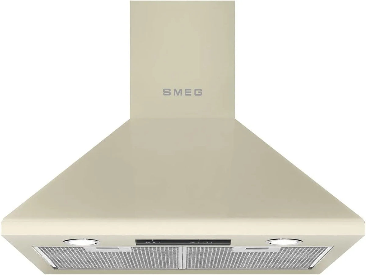 Smeg KSED65PE Cappa aspirante, 593 m3/h, cappa da cucina, montaggio a parete, Smeg KSED65PE Cappa aspirante a parete Crema 593m3