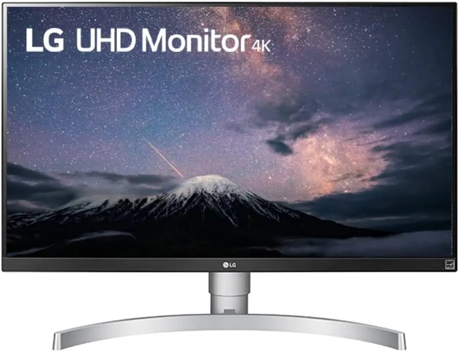 LG 27UL650-W Monitor, 27 pollici, 3840 × 2160, 60 Hz, 2 HDMI, HDR, 4K UHD, pannello IPS, nero, 1x Display Port, Radeon FreeSync 60Hz, 2x HDMI