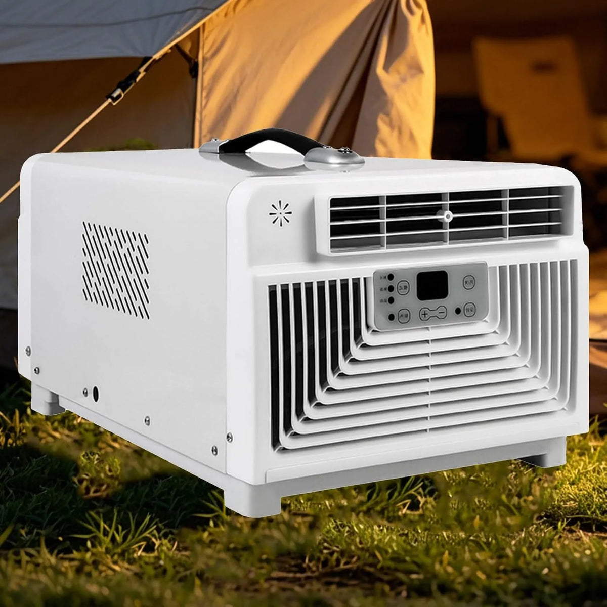 Condizionatore, portatile, Abbassa La Temperatura Di 18 °F In 5 Minuti, Barca, Da 9 A 10 M2, Tenda Da Tetto