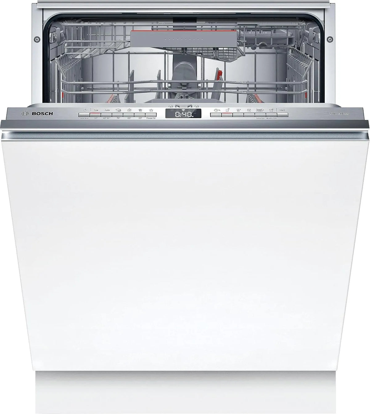 Bosch Serie 4 SMV4HDX53E Lavastoviglie, 60 cm, Home Connect, da incasso, 3° cestello Extra Space, Extra Clean zone, Diagnostica da remoto