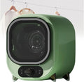 Asciugatrice, 8 kg, timer, acciaio inox, verde, Green, Timer da 180 Minuti e 2 impostazioni di Calore