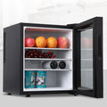 Congelatore, 20 L, 28 dB, vetro, freezer verticale, appartamento, frigorifero verticale da tavolo per ufficio, dormitorio, per bevande e snack