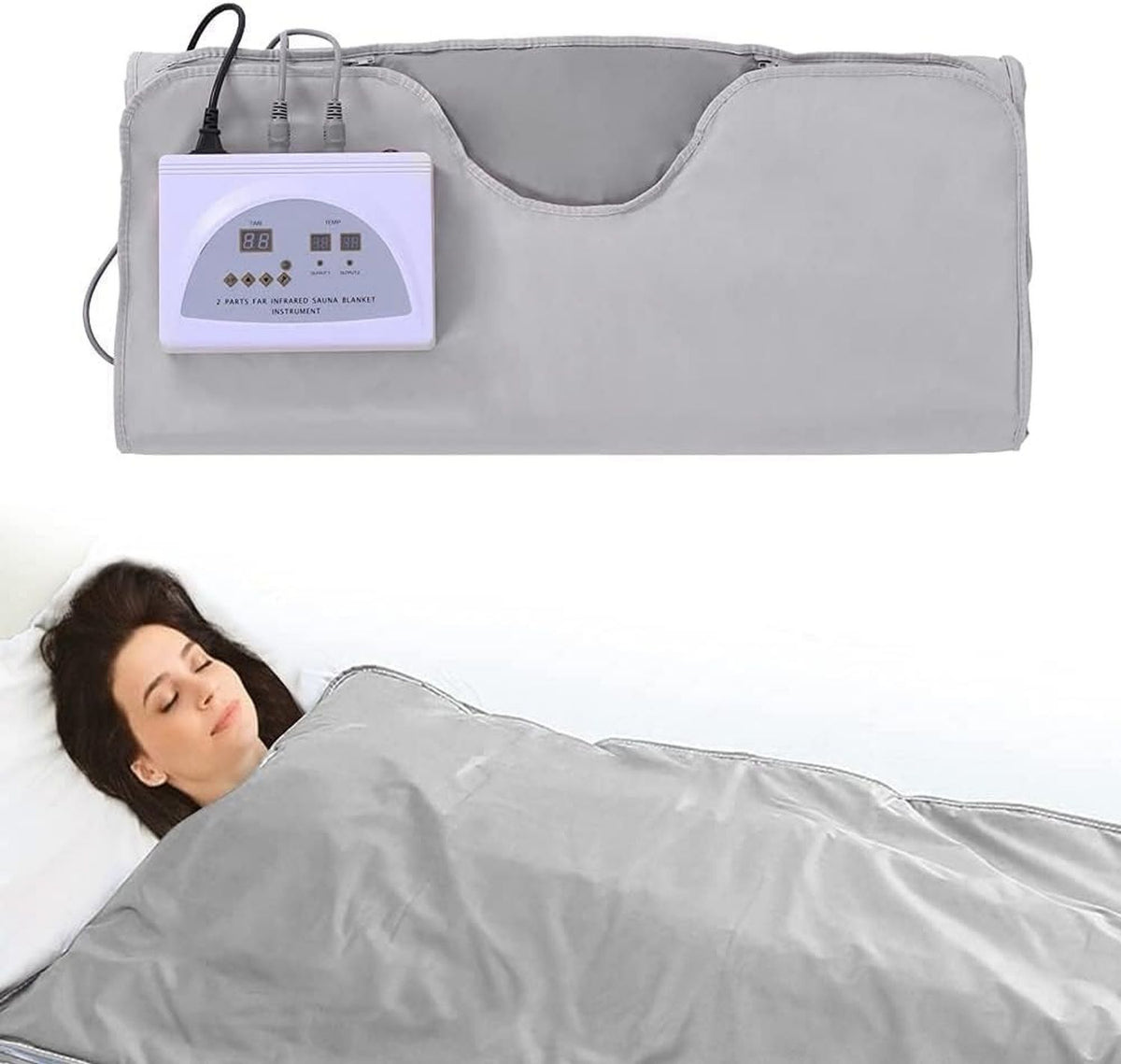 Coperta sauna a infrarossi – funzione riscaldante, infrarossi lontani, con riscaldamento