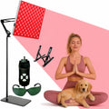 Lampada a luce rossa per la copertura di tutto il: allenamento total body, con timer, display LED, 31 x 31 cm, 660nm, 850nm, 10Hz