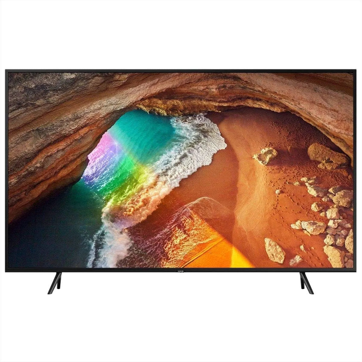 Samsung QE65Q60RATXZT Smart TV, 65 pollici, televisore, 4K UHD, QLED, Wi-Fi, nero, Ultra HD 4K, 2019, Samsung QE65Q60RATXZT Serie Q60R