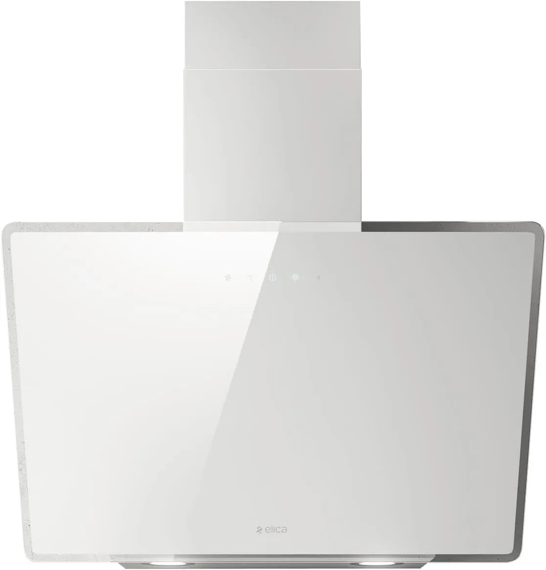 Cappa aspirante 495m3, h PRF0119823A, 60cm, 495 m3/h, cappa da cucina, inclinata, bianco, h bianca PRF0119823A