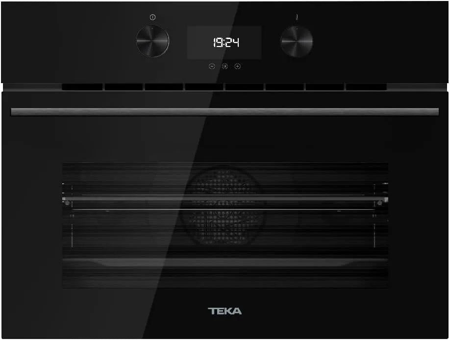 Forno a microonde, 45 cm, 11 programmi, touch, nero, TEKA HLC 8440 C, sistema di pulizia HydroClean ECO, 3 vetri, 11 funzioni di cottura