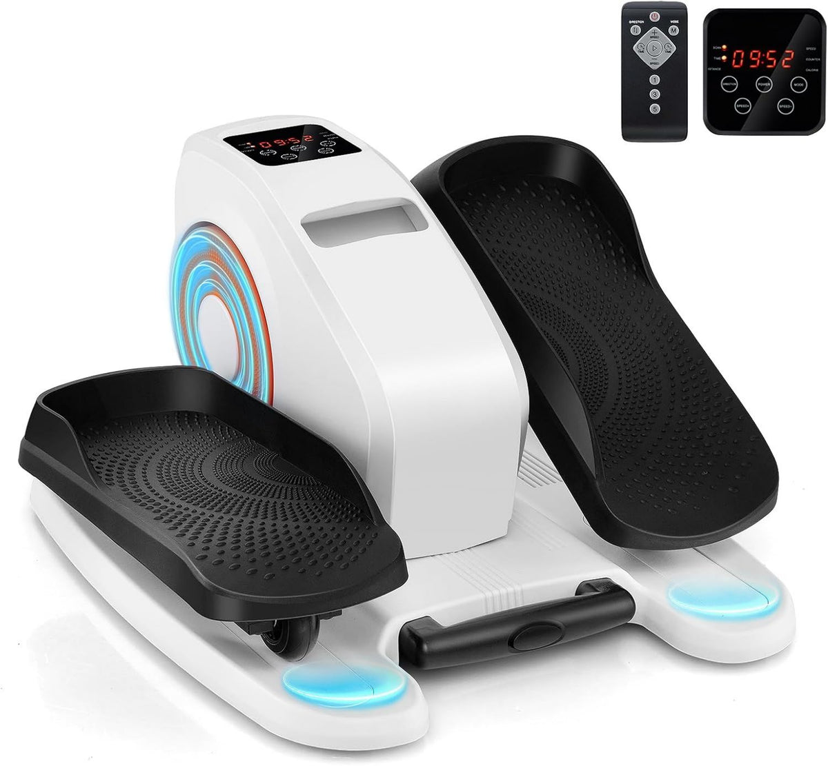 COSTWAY Pedaliera elettrica - funzionamento silenzioso, con display, design portatile, uso domestico