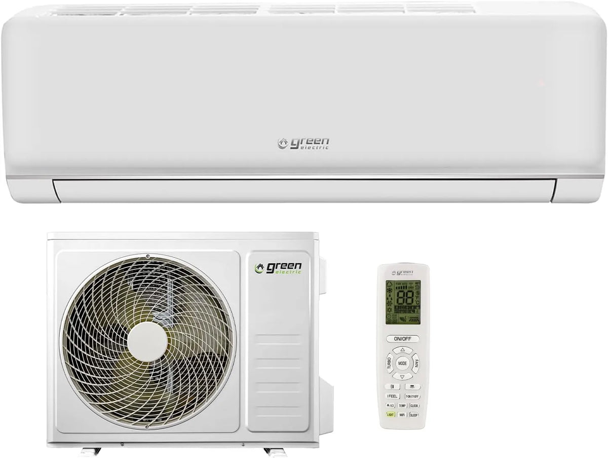 Condizionatore R32, Wi-Fi, Inverter, Plus Climatizzatore Condizionatore Mono Split 18000 BTU WiFi Efficienza Energetica A++, A+ 5 kW R32, a Muro a