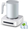 modello 450ml, 450ml Raffreddatore Portatile Smart Dispositivo Congelamento Rapido, Tempo Regolabile & Controllo Temperatura 8-55°c