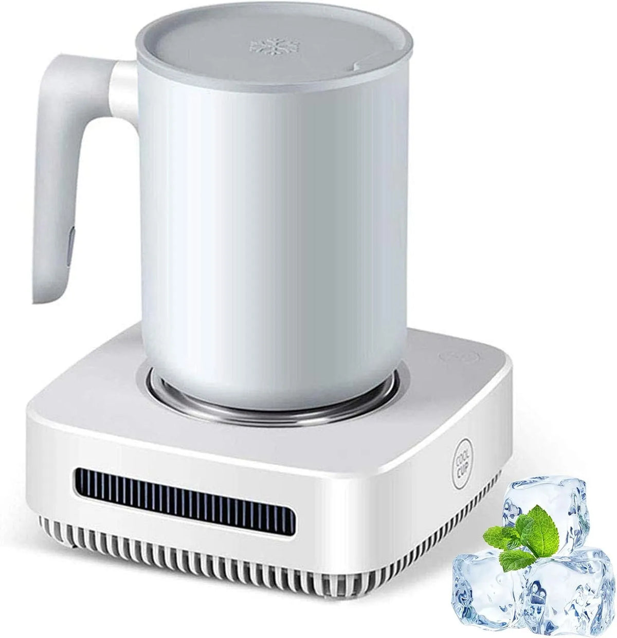 modello 450ml, 450ml Raffreddatore Portatile Smart Dispositivo Congelamento Rapido, Tempo Regolabile & Controllo Temperatura 8-55°c