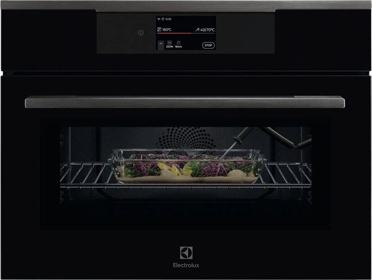 Forno a microonde KVLAE2XH, 44 L, classe energetica E, grill, da incasso, Wi-Fi, nero