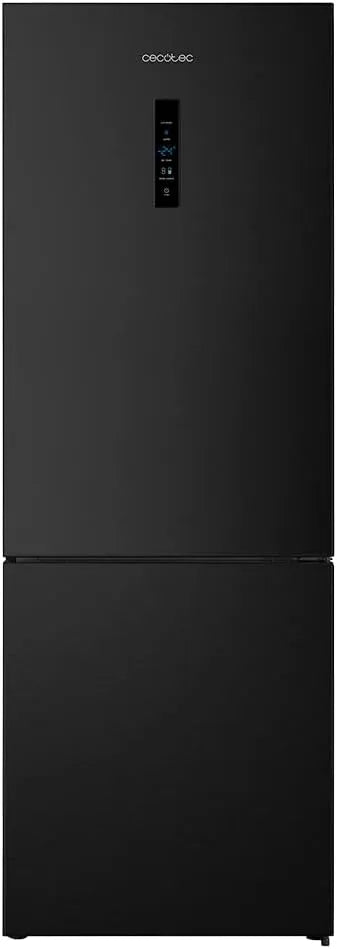 Cecotec Bolero CoolMarket Combi Frigorifero, 495 L, No Frost, nero, altezza 200 cm e 70 cm larghezza, Multi Cooling, basso consumo, sistema Multi Air
