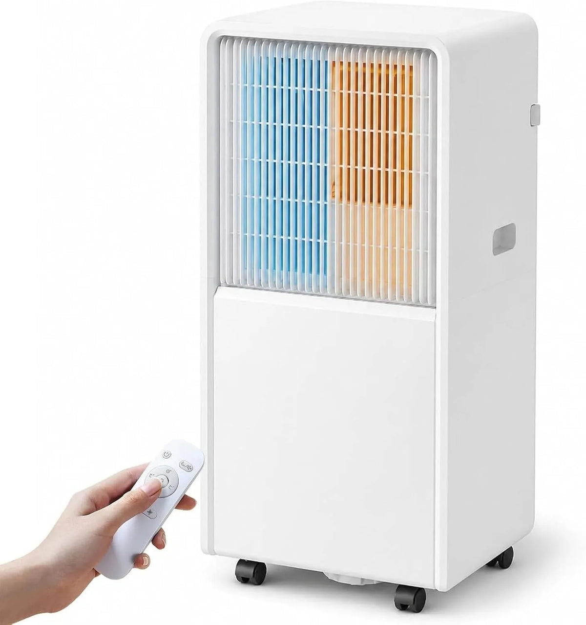 Condizionatore 24H, portatile, timer, Deumidificatore, Tele, Cool+Heat, Condizionatore Portatile con Riscaldamento 14000 BTU Clima Smart Rapido