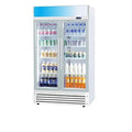 Frigorifero, 5x70x194H, 900, 102, Dim.cm. 102, Frigo vetrina Bibite. Lt. 900