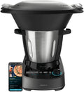 Cecotec Lavastoviglie, 3 L, 1600 W, 37 programmi, acciaio inox, Robot da Cucina Multifunzione Mambo 11090, Bilancia e Brocca da 3, APP, 37 Funzioni