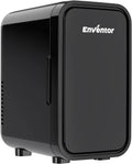 Frigorifero portatile 12V/220V, 6 L, 12 V, mini frigo portatile, Enventor 6L 8 Lattine Frigorifero Piccolo, Mini Frigo da Camera e Ufficio con