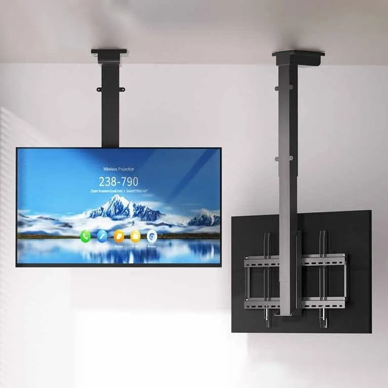 Dell Smart TV, 70 pollici, televisore, Staffa TV Motorizzata - Supporto TV Regolabile a Soffitto Adatto per la maggior parte dei televisori da 26 a 70