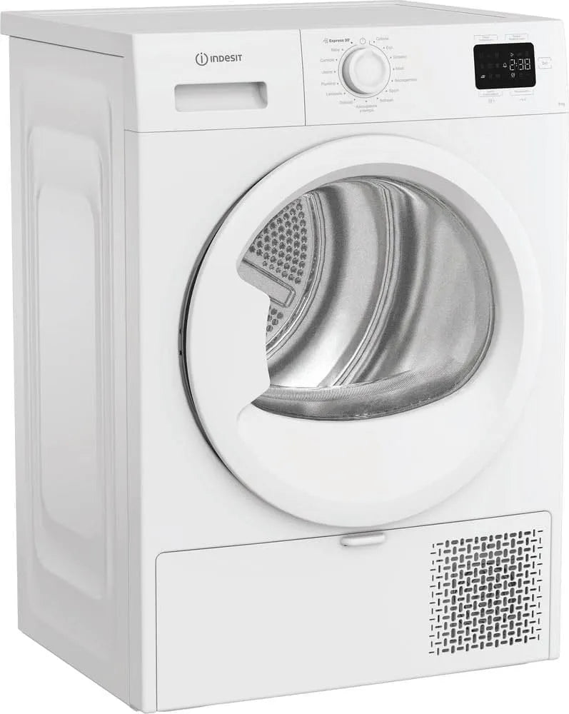 Asciugatrice 83D, 8 kg, stretto, Indesit C YD WW IT, Asciugatrice 8Kg Slim A Pompa di Calore