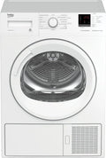 Beko DRX837WI Asciugatrice, 8 kg, classe energetica A, Inverter, bianco, Dimensioni HxLxP: 84, Linea Estetica Smart, Display Digit, 8Kg, 6 x 59
