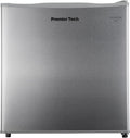Congelatore PT-FR32S, 32 L, vano congelatore, freezer verticale, argento, PremierTech Mini Congelatore Freezer 32L da Tavolo Silver Piccolo PT-FR32S