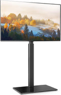 Smart TV, 60 pollici, televisore, nero, FITUEYES Supporto TV da Pavimento, Portata Max 30 kg Nero