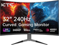 Monitor 1000R, 32 pollici, 1 ms, 240 Hz, 2 HDMI, funzioni gaming, WQHD, schermo PC, 122% sRGB, 2560x1440p, Contrasto 4000:1, 144Hz, 2 x DP 1, 2K WQHD