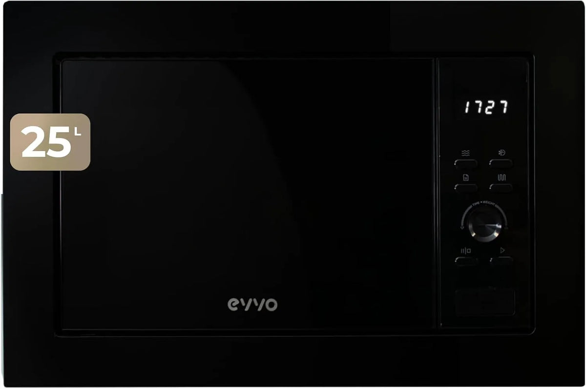 Forno a microonde Mi35, nero, Microonde integrabili EVVO Mi35 Black