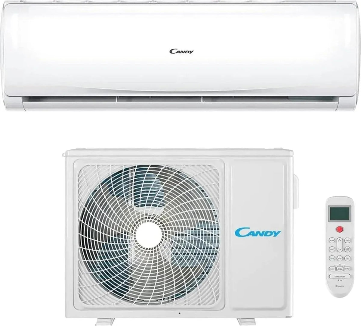 Candy CY-12RA Condizionatore, classe energetica E, Climatizzatore 12000 Btu, Monosplit, Pompa di calore