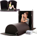 Sauna a vapore portatile: funzione riscaldante, infrarossi lontani, con riscaldamento, design portatile, marrone