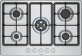 Bosch Serie 4 PGQ7B5K90 Piano cottura a gas, 75 cm, acciaio inox, fornello a gas