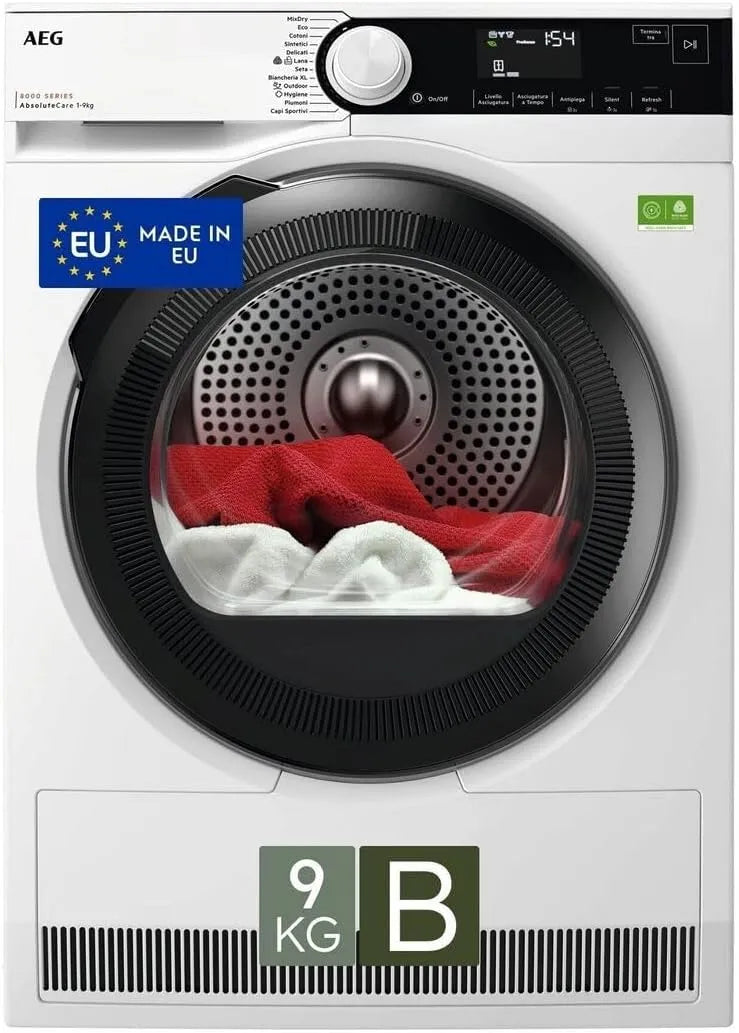 AEG Serie 8000 TR8HDAM9B Asciugatrice, 9 kg