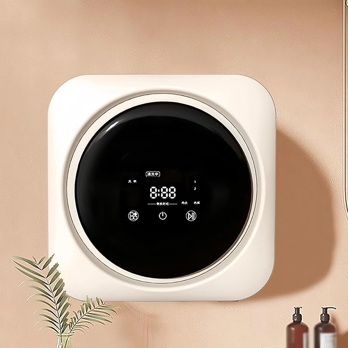 Lavatrice, 220 V, portatile, montaggio a parete, ideale per appartamenti, 2 in 1 per biancheria intima e calzini, campeggio e viaggi - 220V