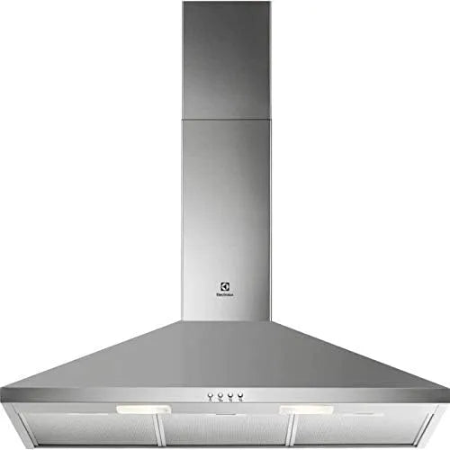 Electrolux LFC319X Cappa aspirante, 420 m3/h, cappa da cucina, montaggio a parete, acciaio inox