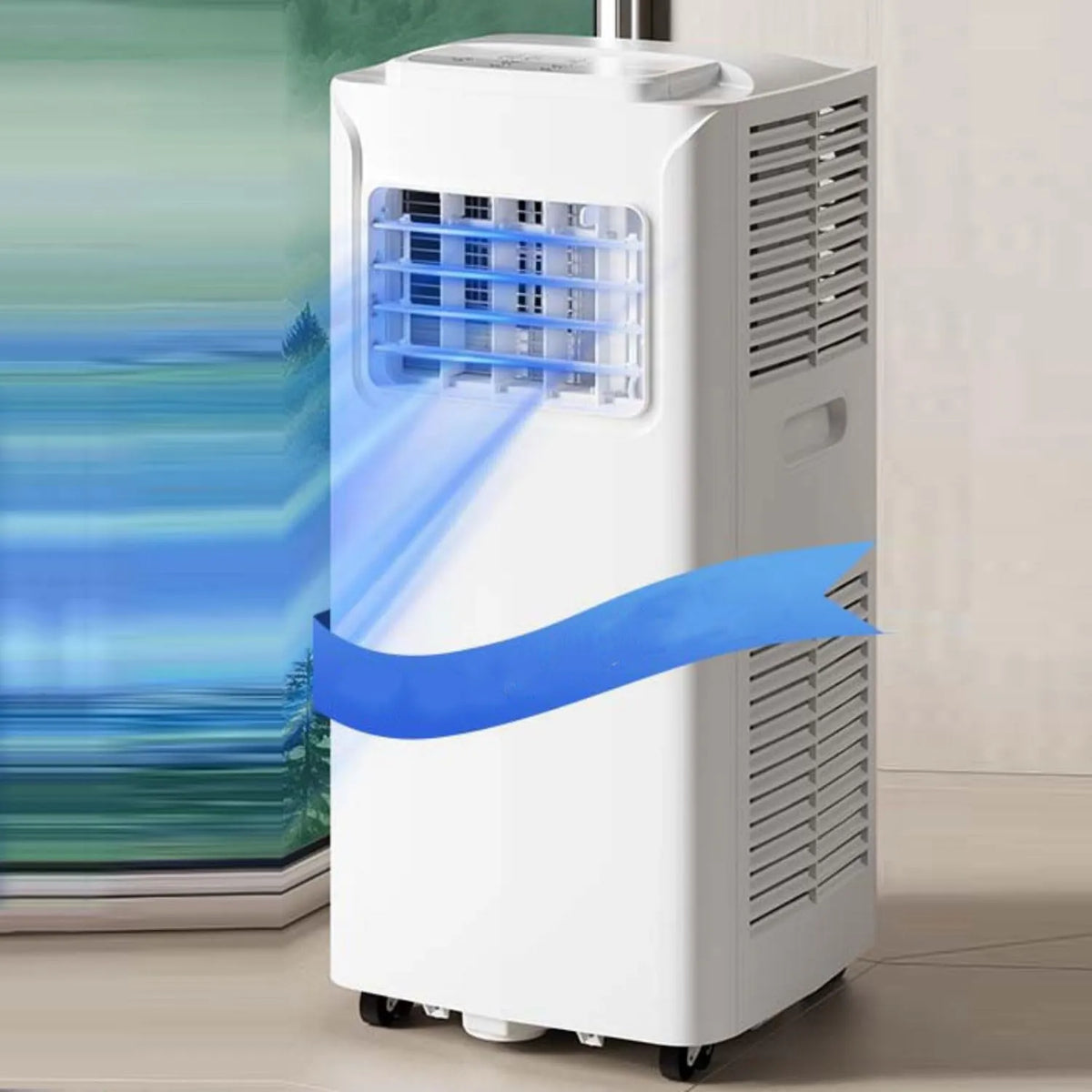 Condizionatore 24h, portatile, timer, oscillazione, ventilatore, deumidificatore