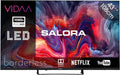 Smart TV, 43 pollici, televisore, Wi-Fi, Android OS, DVB-T2, WiFi, compatibile per Netflix
