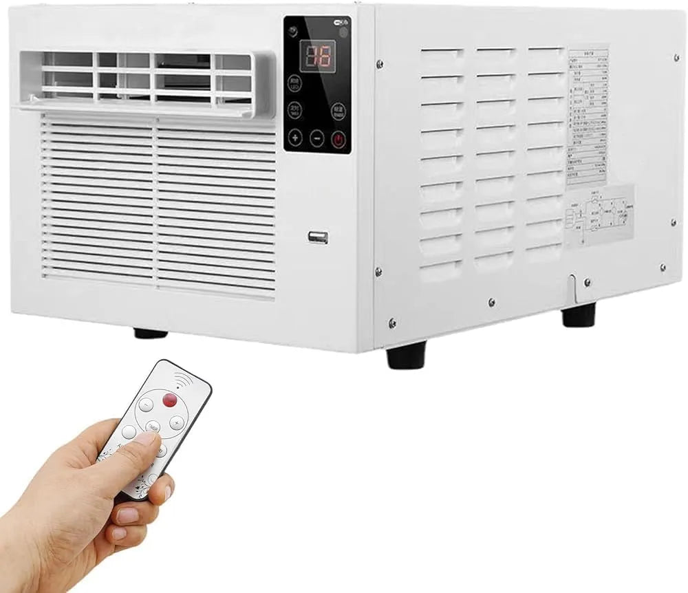Ventilatore, 280 W, Climatizzatore, portatile, professionale, Include Kit Montaggio per Finestre, Camper+