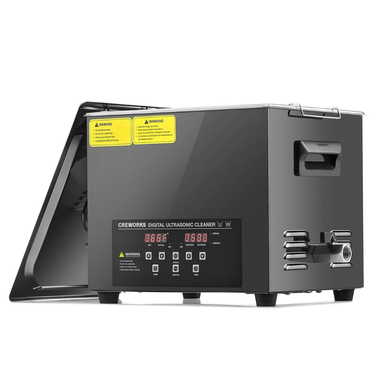 Lavatrice, 10 L, 240 W, timer, professionale, acciaio inox, Vasca Ultrasuoni per Ricambi Auto, Utensili