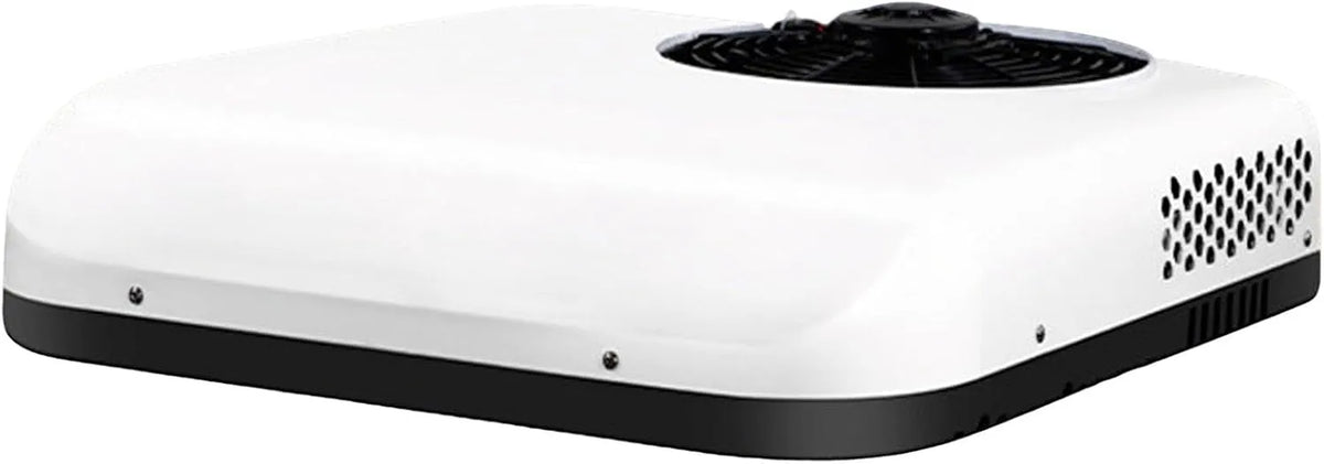 Condizionatore, 12 V, bianco, D'Aria DC per Camper RV, Cooling Only, 12v, Elettrico All-In-One Senza Unità Esterna, Silenzioso per Camion Trattore Bus