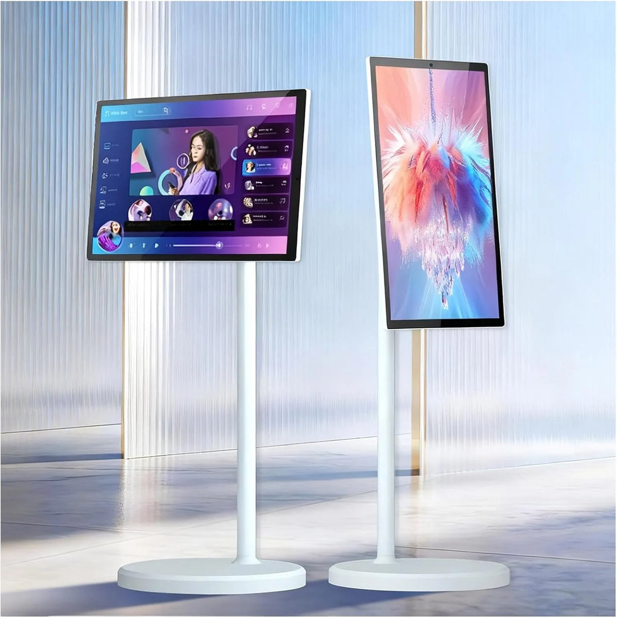Monitor, portatile, touch, memoria da 64 GB, 5-8 ore di riproduzione, colata wireless, ideale per casa e ufficio