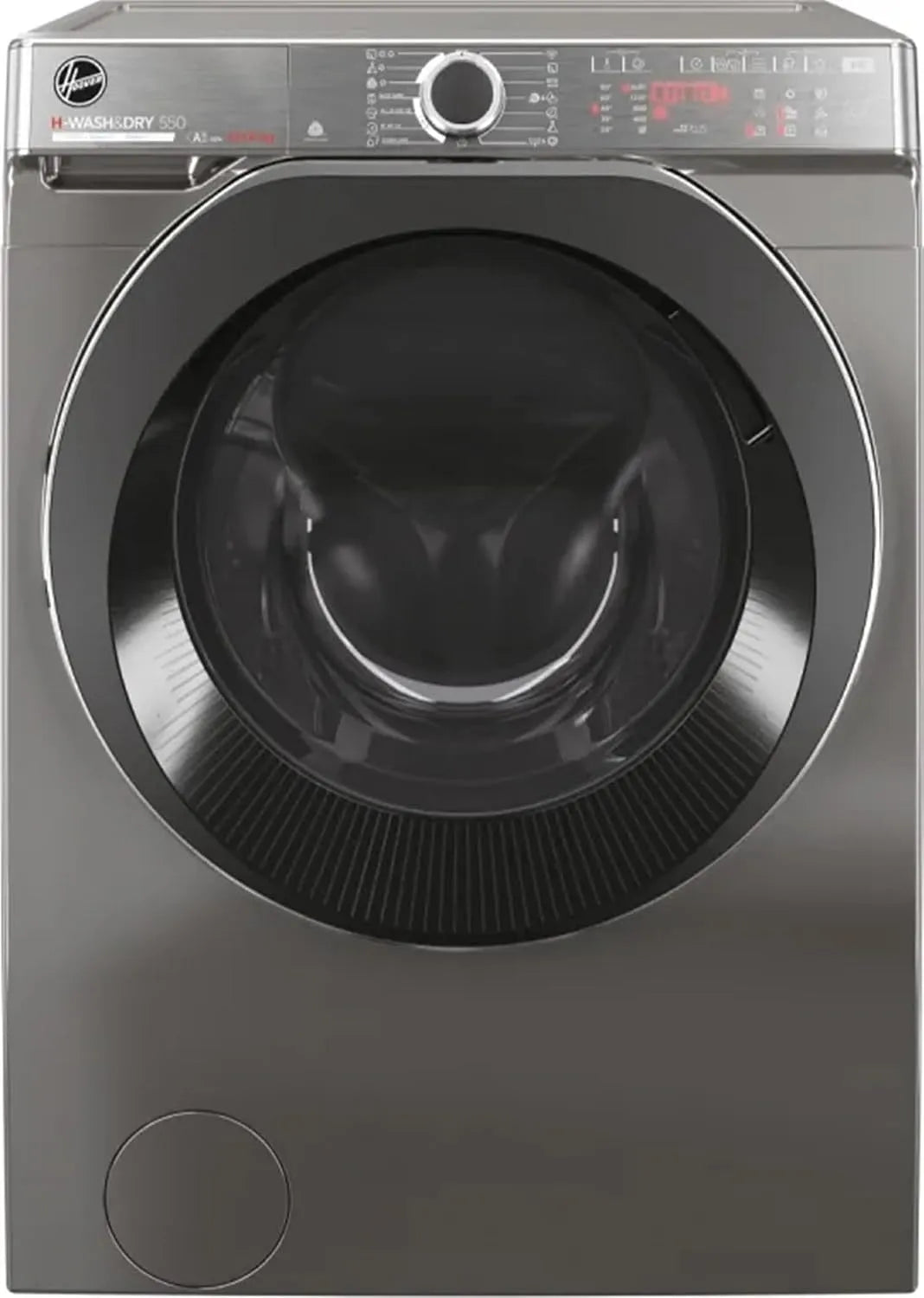 Hoover H5DPB6106MBCR8-S Lavasciuga, 10+6 kg, classe energetica E, lavatrice, asciugatrice, vapore, Wi-Fi, Inverter