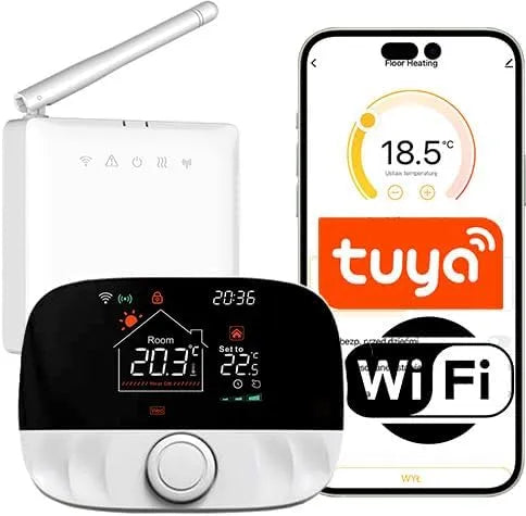 Prodotto Sone Smart One Termostato Wi-Fi per caldaia a gas con ricevitore radio Tuya