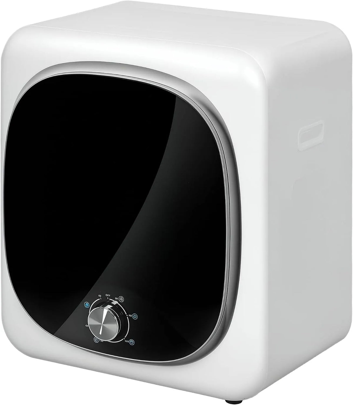 Asciugatrice, 800 W, 5 programmi, 2.5 kg, portatile, bianco, HOMCOM Mini Asciugatrice Portatile 2.5 kg 5 Programmi 800W 60°C Bianco