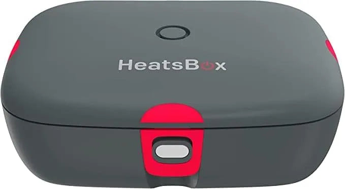 Prodotto Scaldavivande elettrico controllato da app, HeatsBox Style+, 100 W, con ciotola in acciaio inox a prova di perdite da 925 ml, coperchio per