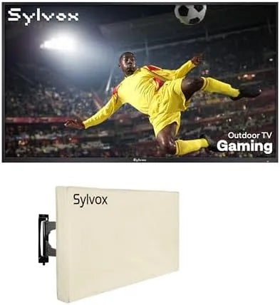 Smart TV, 55 pollici, televisore, SYLVOX 55' TV da Esterni con Copertura - Gaming