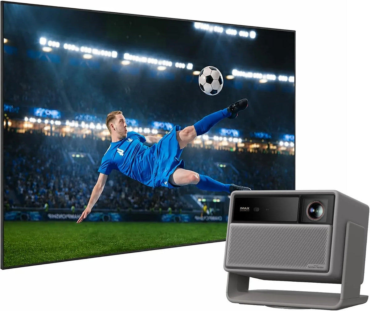 Google Smart TV, 100 pollici, televisore, 4K UHD, 5700 Lumen ISO, XGIMI Horizon 20 Max Proiettore Home Cinema 4K Triple Laser con Schermo di