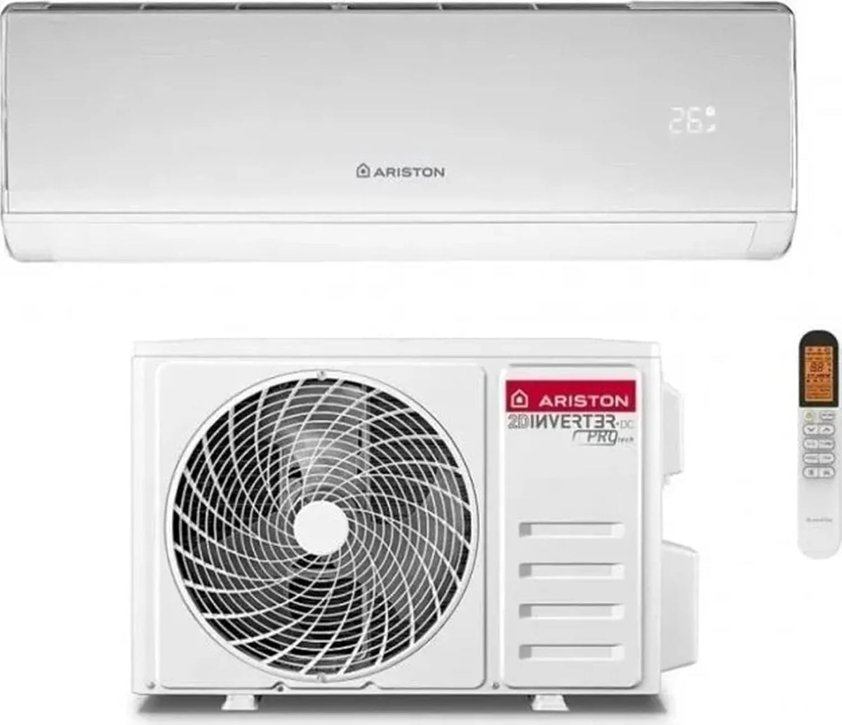 Condizionatore MA1, classe energetica E, Inverter, KIOS NET 35, Climatizzatore 12000 Btu, Monosplit con Pompa di Calore